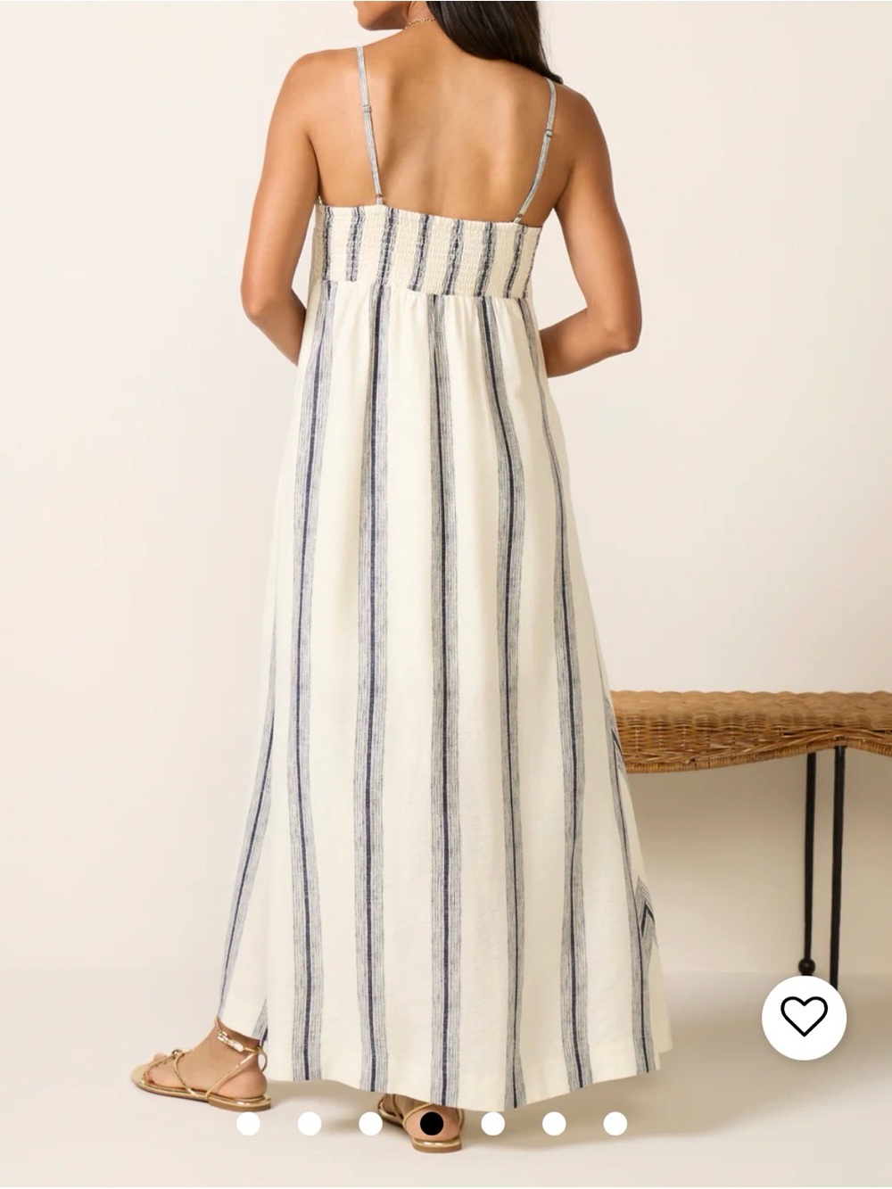 EVEREVE Andi Striped Maxi Dress - Picture 2 of 7